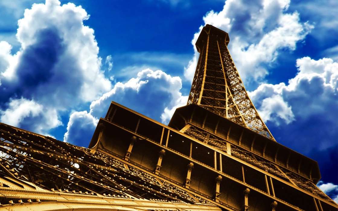 Cielo,Arquitectura,París,Torre Eiffel
