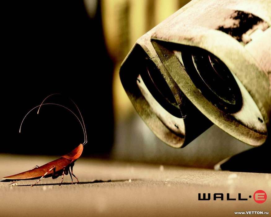 Dibujos animados,Insectos,Robots,Wall-E