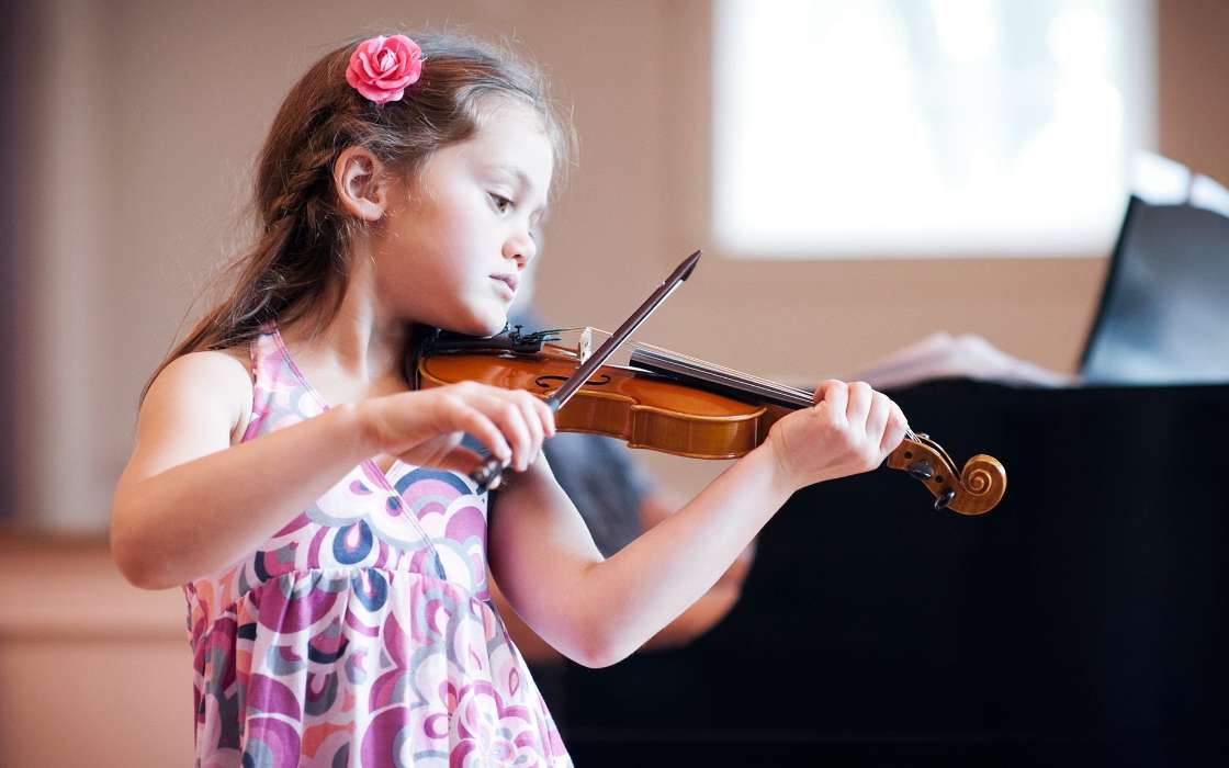 Niños,Violines,Personas,Música