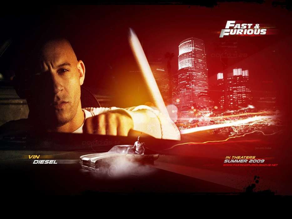 Cine,Hombres,Vin Diesel,Fast and Furious