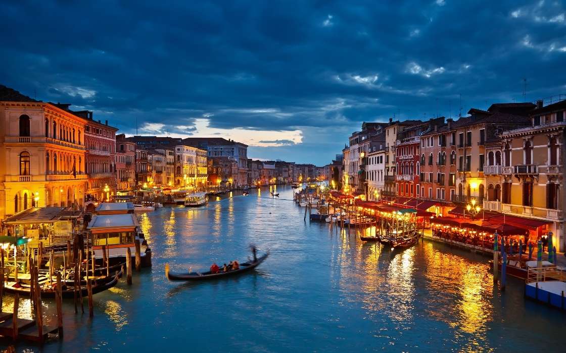 Venecia,Paisaje,Ciudades,Barcos