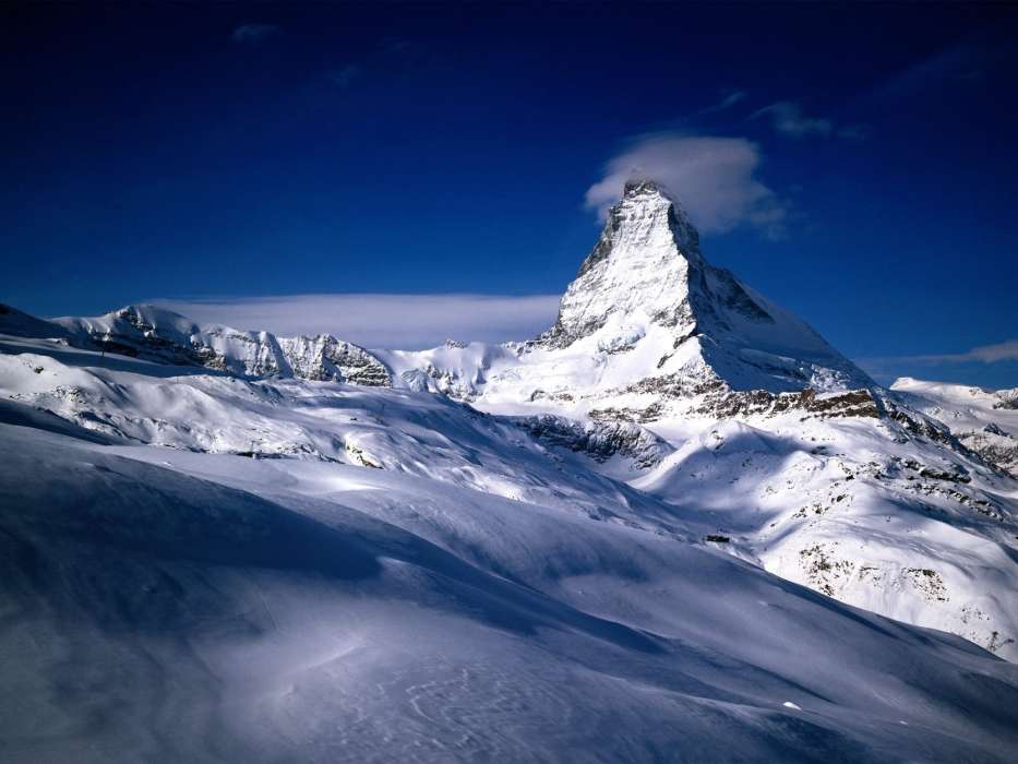 Montañas,Paisaje,Naturaleza,Nieve