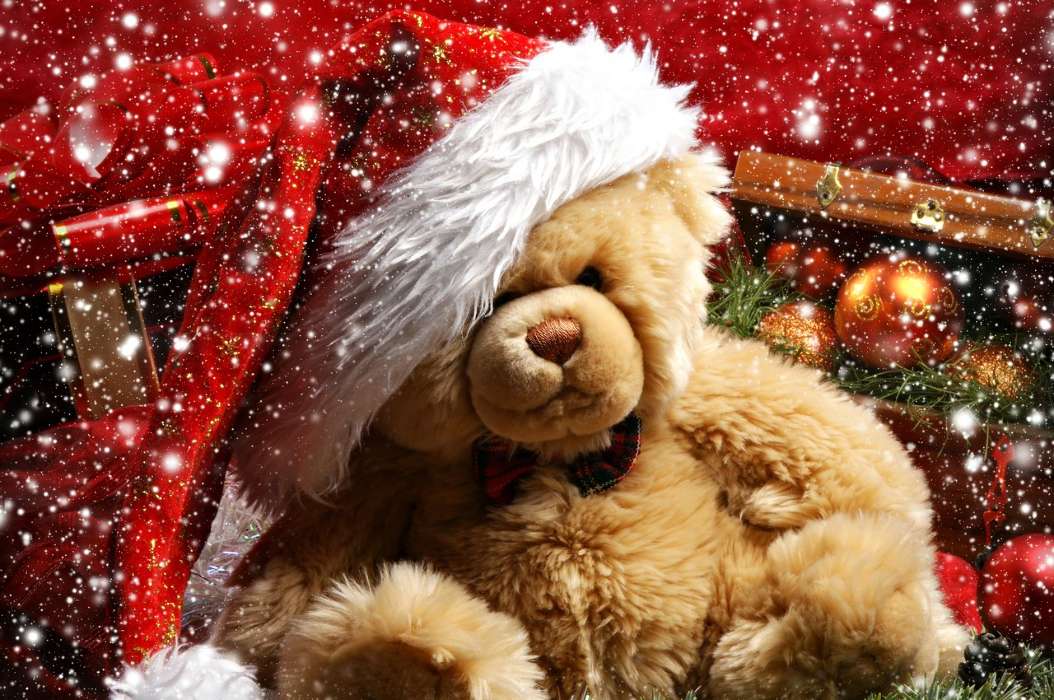 Vacaciones,Año Nuevo,Juguetes,Navidad,Teddy bear
