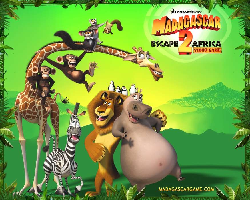 Dibujos animados,Madagascar,Escape de África