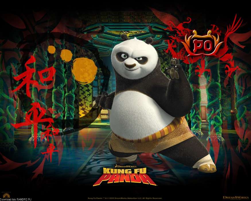 Dibujos animados,Kung Fu Panda,Pandas