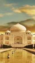 Descargar la imagen Paisaje,Arquitectura,Taj Mahal para celular gratis.
