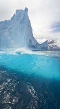 Descargar la imagen Icebergs,Mar,Paisaje para celular gratis.