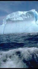 Descargar la imagen 1024x600 Paisaje,Mar,Icebergs para celular gratis.