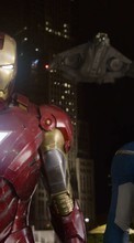 Descargar la imagen Cine,Personas,Actores,Iron Man,Capitán América para celular gratis.