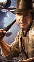 Descargar la imagen 360x640 Cine,Juegos,Personas,Actores,Hombres,Imágenes,Indiana Jones,Harrison Ford para celular gratis.