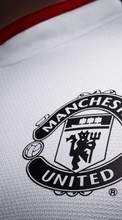 Descargar la imagen Deportes,Fondo,Logos,Fútbol,Manchester United para celular gratis.