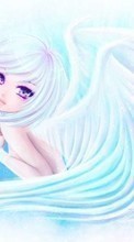 Descargar la imagen 240x320 Anime,Chicas,Angels para celular gratis.