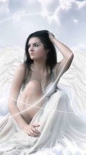 Descargar la imagen 128x160 Chicas,Fantasía,Angels para celular gratis.