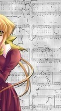 Música,Anime,Chicas,Instrumentos,Violines para BlackBerry Q10