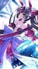 Anime,Chicas,Swords,Arma para Sony Xperia E4