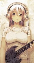 Descargar la imagen Anime,Chicas,Música para celular gratis.