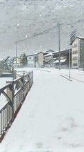 Anime,Paisaje,Invierno para Nokia E63