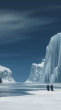 Descargar la imagen Paisaje,Invierno,Arte,Antártida, el Ártico para celular gratis.