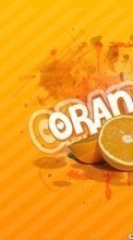 Frutas,Comida,Naranjas para Samsung Corby 2 S3850