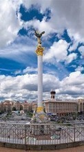 Descargar la imagen Paisaje,Ciudades,Cielo,Arquitectura,Monumentos,Kiev para celular gratis.