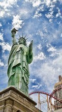 Descargar la imagen Arquitectura,Estatua de la Libertad,Monumentos,EE.UU. para celular gratis.