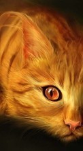 Descargar la imagen Animales,Gatos,Arte,Imágenes para celular gratis.