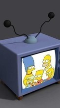Descargar la imagen 240x320 Dibujos animados,Arte,Los Simpson para celular gratis.