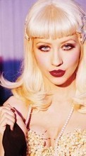 Descargar la imagen Música,Personas,Chicas,Artistas,Christina Aguilera para celular gratis.