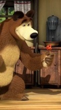 Descargar la imagen Dibujos animados,Masha y el oso para celular gratis.