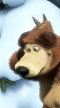 Masha y el oso,Dibujos animados para Motorola Flipout