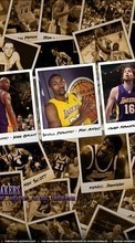 Descargar la imagen Deportes,Fondo,Hombres,Baloncesto,Lakers para celular gratis.