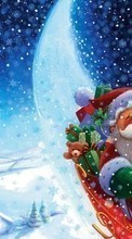 Descargar la imagen 128x160 Vacaciones,Invierno,Año Nuevo,Jack Frost,Nieve para celular gratis.