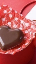 Descargar la imagen Vacaciones,Comida,Corazones,Chocolate,Amor,Día de San Valentín para celular gratis.