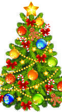 Descargar la imagen Vacaciones,Árboles,Año Nuevo,Abetos,Navidad,Imágenes para celular gratis.