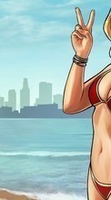 Juegos,Personas,Chicas,Mar,Playa,Imágenes,Grand Theft Auto (GTA) para HTC Desire 600