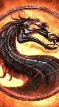 Descargar la imagen Juegos,Logos,Dragones,Fuego,Mortal Kombat para celular gratis.