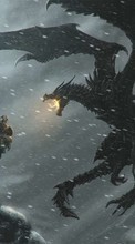 Descargar la imagen Dragones,Juegos,The Elder Scrolls para celular gratis.