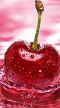 Descargar la imagen Frutas,Agua,Comida,Cereza,Drops para celular gratis.