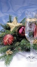 Descargar la imagen Vacaciones,Comida,Año Nuevo,Navidad,Bebidas para celular gratis.