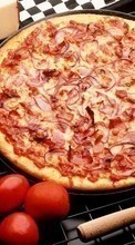 Descargar la imagen 240x320 Comida,Pizza para celular gratis.