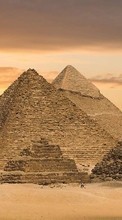 Descargar la imagen Egipto,Paisaje,Pirámides para celular gratis.