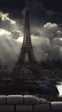 Descargar la imagen Juegos,Polvillo radiactivo,Torre Eiffel para celular gratis.