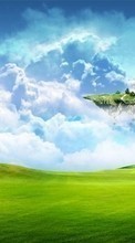 Paisaje,Fantasía,Los campos,Cielo,Nubes para LG G Pad 10.1 V700