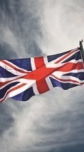 Descargar la imagen Fondo,Banderas,Gran Bretaña para celular gratis.