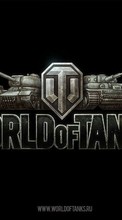 Descargar la imagen Juegos,Fondo,Logos,World of Tanks para celular gratis.