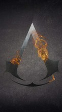 Descargar la imagen Juegos,Fondo,Logos,Assassins Creed para celular gratis.
