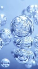 Agua,Fondo,Bubbles,Drops para LG Optimus Elite LS696