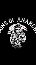 Descargar la imagen Cine,Fondo,Logos,Sons of Anarchy para celular gratis.