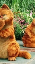 Descargar la imagen 1080x1920 Dibujos animados,Animales,Gatos,Garfield para celular gratis.