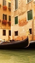 Descargar la imagen Paisaje,Ciudades,Barcos,Venecia para celular gratis.